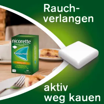 Nicorette Freshfruit 2mg Nikotinkaugummi: 2x105 Stück für den Rauchstopp