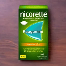 Rauchfrei mit Nicorette Freshfruit 4mg Nikotinkaugummi