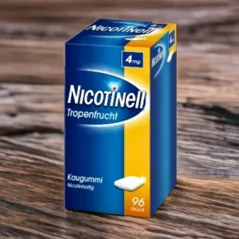 Rauchfrei mit Nicotinell 4mg Tropenfrucht Mango Nikotinkaugummi