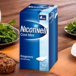 Effektive Raucherentwöhnung: Nicotinell Cool Mint 4mg Nikotinkaugummi